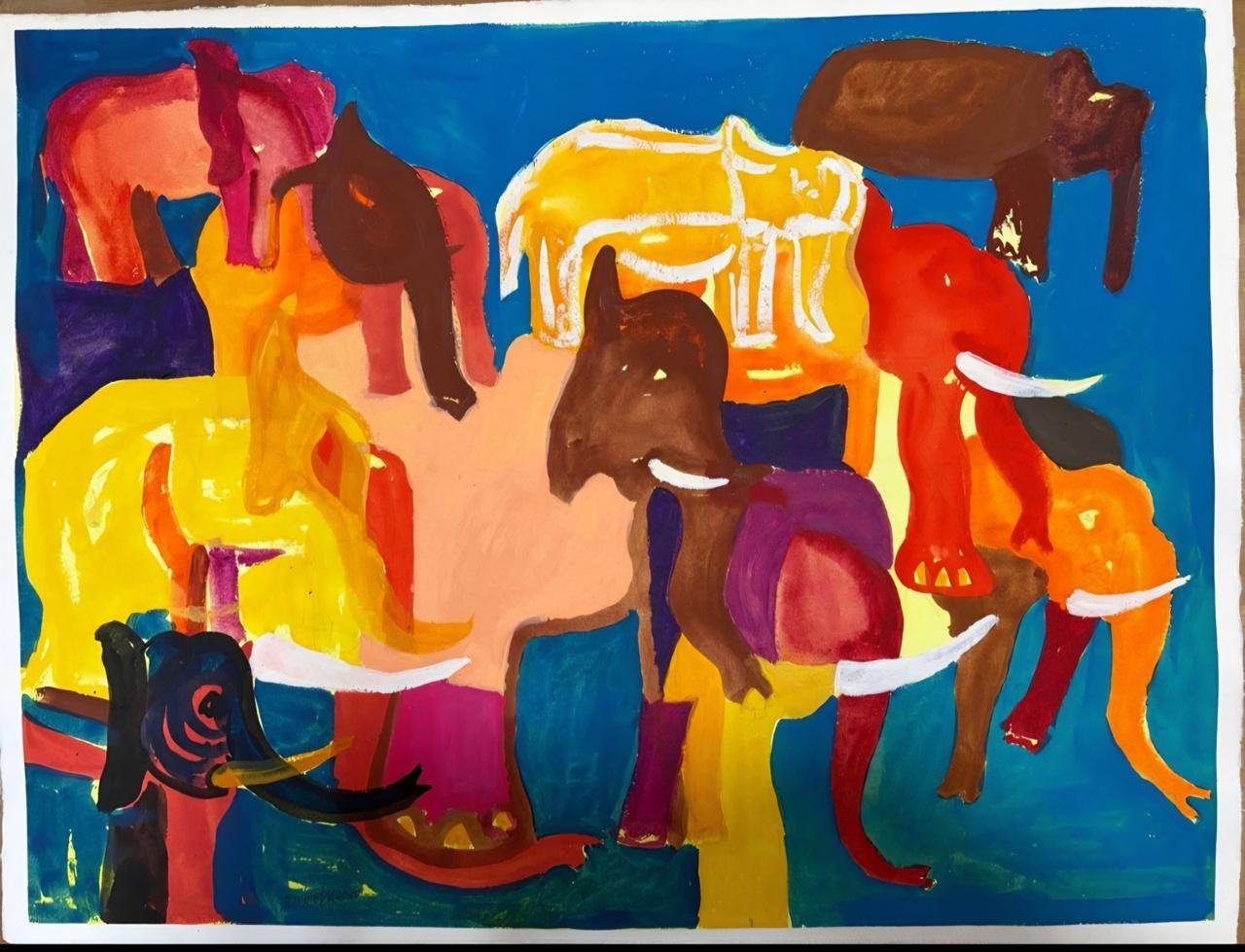 Abstract painting